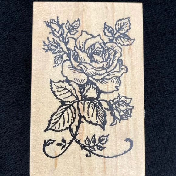 Other - Rubber Stamp (Roses)